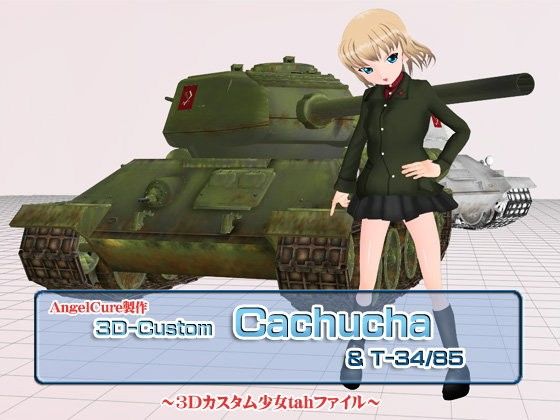 3Dカスタム-Cachucha_T-34/85