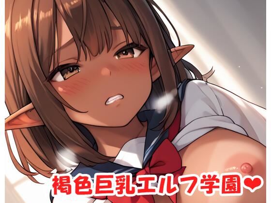褐色巨乳エルフ学園sp.22