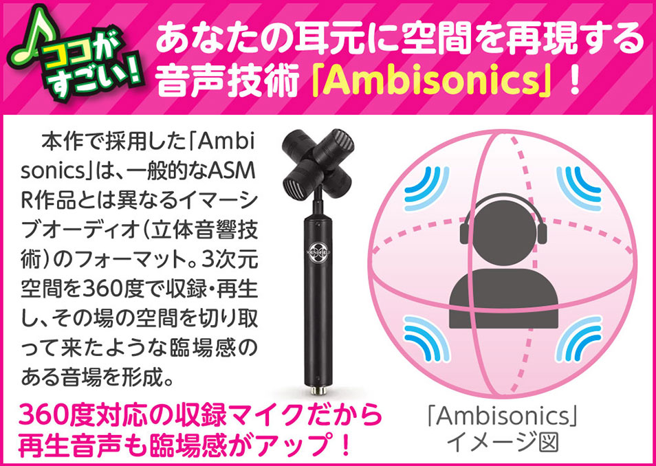【360°立体音響で先輩と急接近】清涼殿高校オカルト研究部！ 〜ひなみ先輩と放課後部室（こっくりさん）デート〜【CV:ブリドカットセーラ恵美】