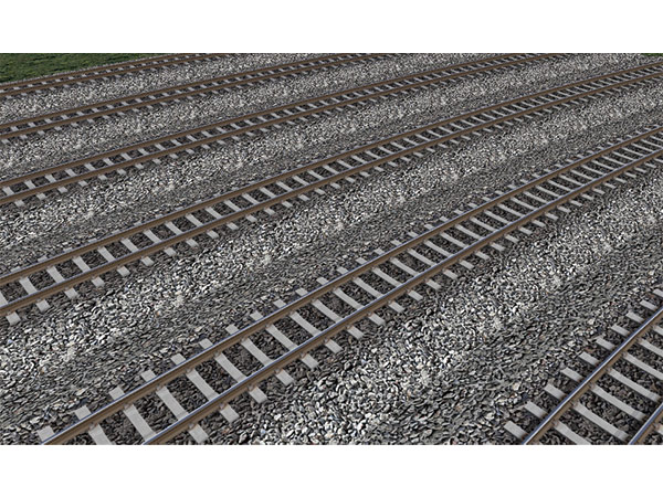 鉄道模型シミュレーターNX 017 NXS-7mmレールPC枕木基本セット 画像5