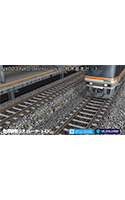 「鉄道模型シミュレーターNX 023 NXS-9mmレールPC枕木基本セット」のパッケージ画像