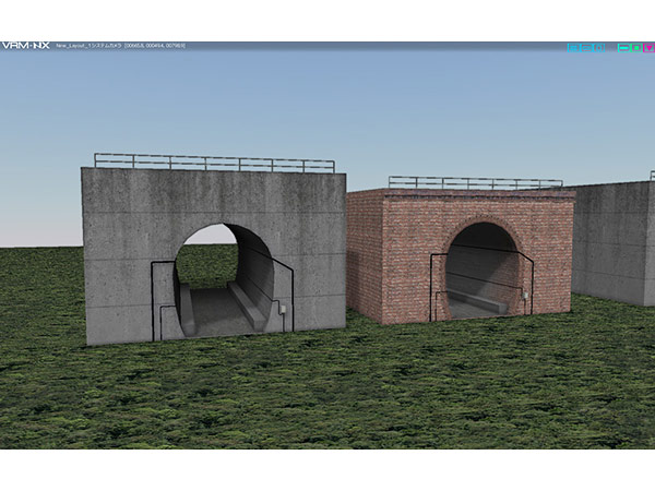 鉄道模型シミュレーターNX 030 NXSトンネルセット2（山岳、シールド） 画像3