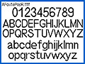 キュートな丸ゴシック欧文フォント AFcutePopR 画像1
