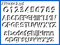 影文字欧文 Afkage2 画像1