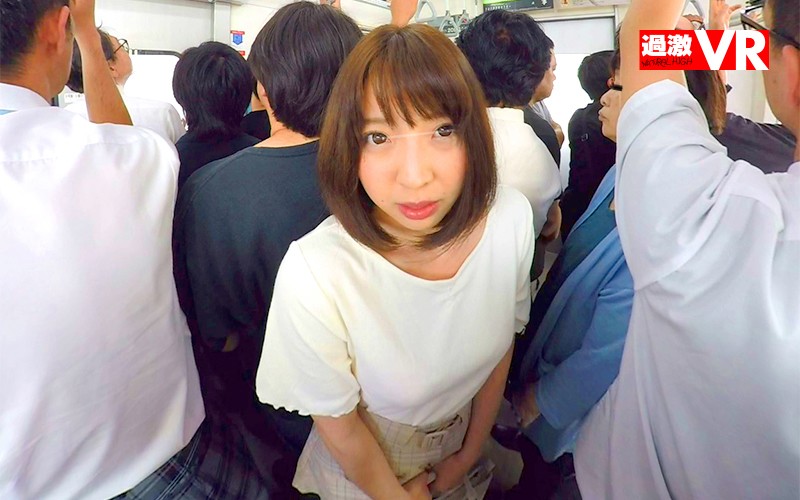 【VR】浣腸痴漢VR イキ潮とケツ汁を吹き散らしW絶頂した女に2穴中出し サンプル画像 No.2