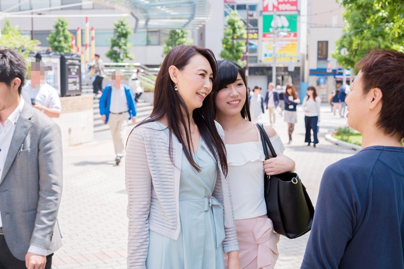 淫乱母娘ナンパ やっぱり親子!恥らいイキまくり!!4時間SP2 サンプル画像 No.3