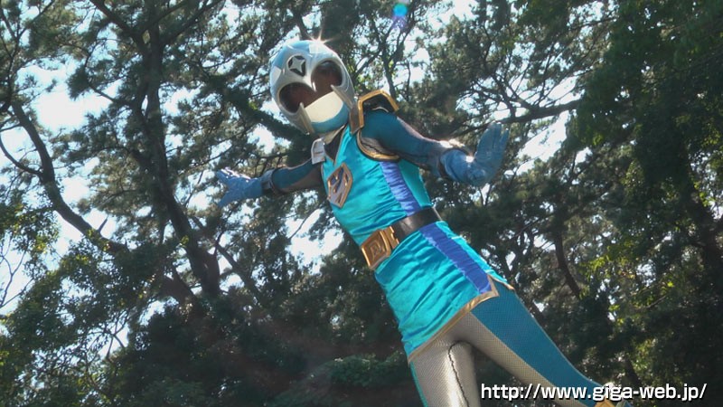 スーパーヒロイン危機一髪!!Vol.56 飛影戦隊カゲレンジャー カゲブルー 板野有紀 サンプル画像 No.5