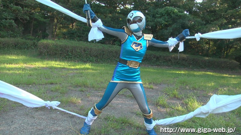 スーパーヒロイン危機一髪!!Vol.56 飛影戦隊カゲレンジャー カゲブルー 板野有紀 サンプル画像 No.6