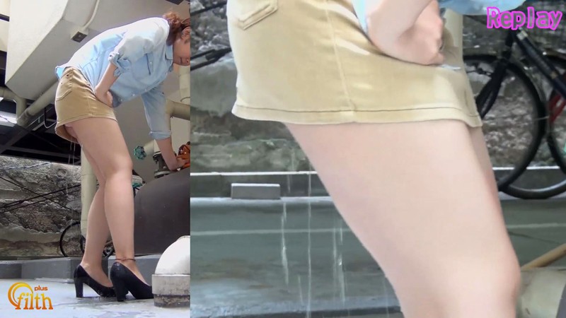 おしっこ限界ガマン女子を見つめた主観映像あり!!トイレに行けなかった…悶絶失態おしっこ漏らし サンプル画像 No.3