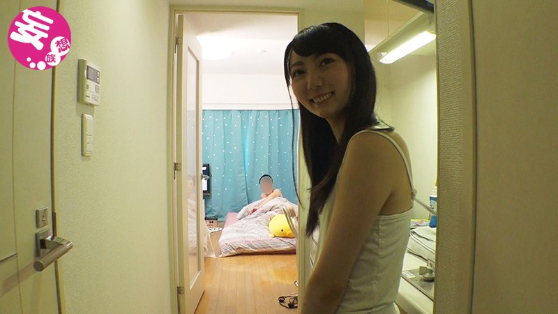 「この見た目でヤリマンビッチってドン引きですか?」清楚系ド貧乳スレンダー メイドカフェ勤務あかねちゃん18才 AVデビュー サンプル画像 No.1