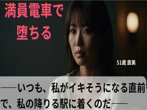 「満員電車で堕ちる」〜いつも、私がイキそうになる直前で、私の降りる駅に着く〜51歳直美