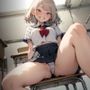 パンチラ挑発で強●射精させる女子校生（CVSA.O.RI様）