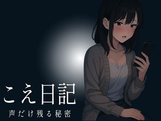 ひとりきりの部屋で始まった何気ない録音が時間とともに乱れ抑え込んでいた声と理性が少しずつ剥がれていく秘密の音声