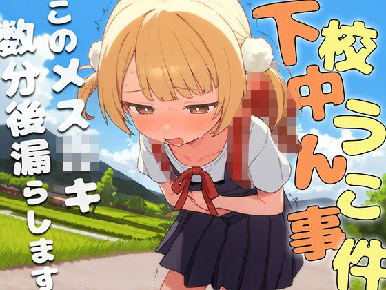 下校中うんこ事件〜このメス〇〇、数分後にうんこ漏らします。〜