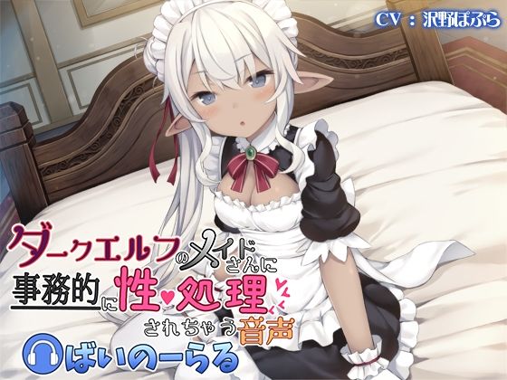 ダークエルフのメイドさんに事務的に性処理されちゃう音声ばいのーらる