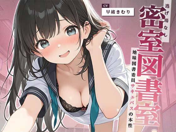 逃げ場なし密室図書室〜地味図書委員サキュバスの本性〜