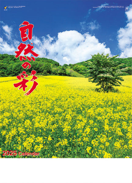 自然の彩 2025年カレンダー