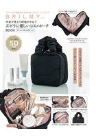 BRILMY コスメポーチM BLACK