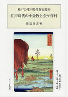 江戸時代の小金牧と金ヶ作村