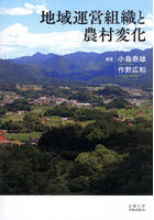 地域運営組織と農村変化