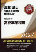 ’27 高知県の高校卒業程度