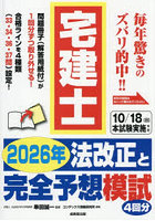 宅建士2026年法改正と完全予想模試