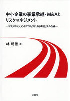 中小企業の事業承継・M＆Aとリスクマネジメント リスクマネジメントプロセスによる承継リスクの解