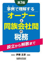 事例で理解するオーナーと同族会社間の税務 設立から解散まで