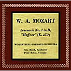 ブッシュ/モーツァルト:セレナード第7番「ハフナー」