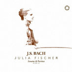 ユリア・フィッシャー/J.S.バッハ:無伴奏ヴァイオリンのためのソナタとパルティータ（全6曲）