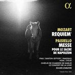 モーツァルト:レクイエム（1804年パリ初演版）、パイジェッロ:ナポレオン戴冠式ミサ（輸入盤国内仕様）
