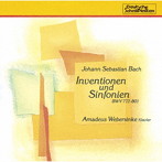 アマデウス・ウエーバージンケ/バッハ:インヴェンションとシンフォニア（限定生産盤）