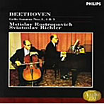 ロストロポーヴィチ/ベートーヴェン:チェロソナタ第3番＆第4番＆第5番