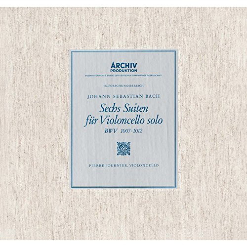 フルニエ/バッハ:無伴奏チェロ組曲 BWV1007-1012（SACD）