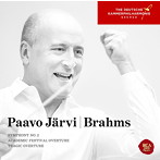 ヤルヴィ（パーヴォ）/ブラームス:交響曲第2番、悲劇的序曲＆大学祝典序曲