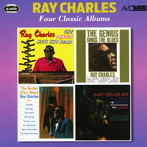 レイ・チャールズ/-FOUR CLASSIC ALBUMS-THE GENIUS HITS THE ROAD/THE GENIUS SINGS THE BLUES/AFTER HOURS/GENIUS＋SOUL=JAZZ