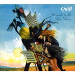 QUILL/BRUSH WITH THE MOON