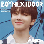 BOYNEXTDOOR/AND，（WOONHAK盤）【限定/ソロジャケット盤】