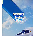 SCRIPT/Stripe Blue