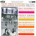 パーシー・ハンフリー/スウィート・エマ・バレット/ジム・ロビンソン/ビリー＆デデ・ピアース/HUMPHREY-NEW ORLEANS:1961 THE LIVING LEGENDS-FOUR CLASSIC ALBUMS