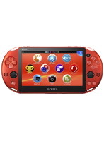 【本体】 PlayStation(R)Vita Wi-Fiモデル（PCH-2000シリーズ） メタリック・レッド