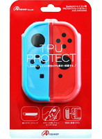 【クリックで詳細表示】Switchジョイコン用 TPUプロテクト (レッド＆ブルー)