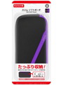 (Switch用)スリムソフトポーチ(ブラックパープル)