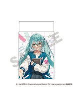 初音ミク まとまるくん消しゴム 初音ミク メガネスタイル