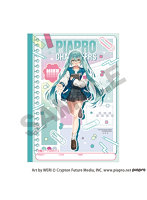 初音ミク B5方眼ノート 初音ミク メガネスタイル