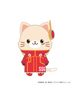 ONE PIECE エッグヘッド編 withCAT アイマスク付きぬいぐるみキーホルダー ルフィ