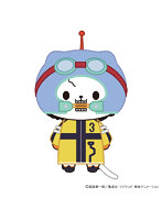 ONE PIECE エッグヘッド編 withCAT アイマスク付きぬいぐるみキーホルダー ブルック