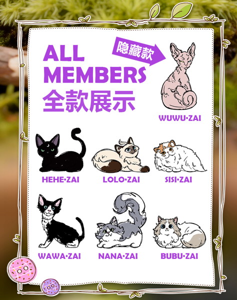WONZAI First Rub（ファースト・ラブ）シリーズ トレーディングフィギュア（1BOX=6個入）