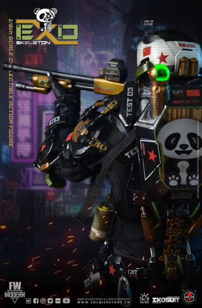 エグゾスーツ エグゾスケルトン アーマースーツ テスト-03 パンダ ディビジョン スタンダード