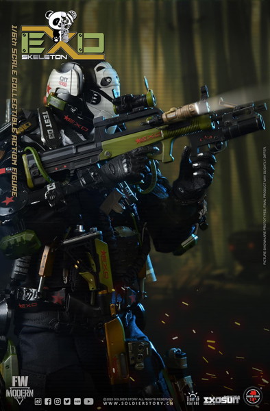 エグゾスーツ エグゾスケルトン アーマースーツ テスト-03 パンダ ディビジョン スタンダード
